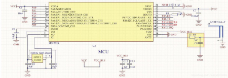 基于ARM Cortex M0 核心的低功耗蓝牙BLE芯片