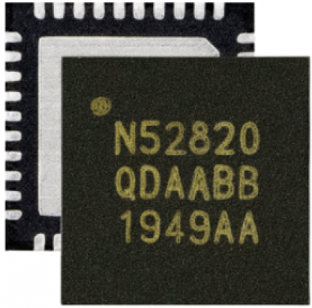 Nordic nrf52820超低功耗蓝牙5.2 soc芯片-低端无线连接方案首选